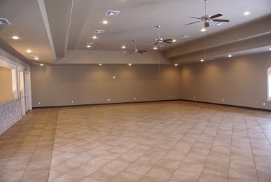 Event hall additional space